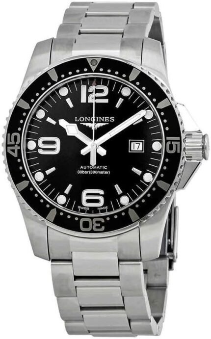 Longines Hydroconquest Automatic 44 mm Black Dial Men's Watch