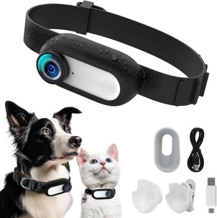 HD 1080P Dog Tracker Collar