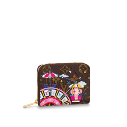 Louis Vuitton ZIPPY COIN PURSE Rose Ballerine Pink