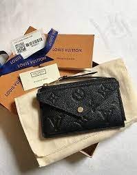 Louis Vuitton Recto Verso Card Holder Black