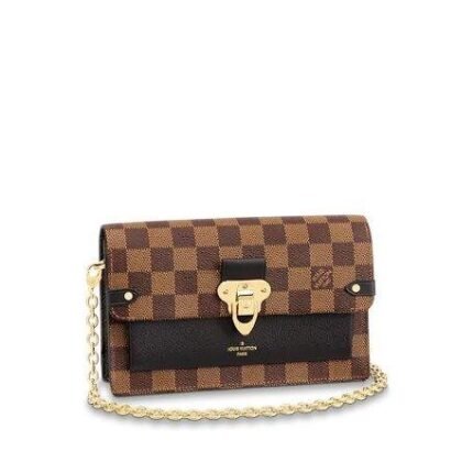 Louis Vuitton VAVIN CHAIN WALLET Black
