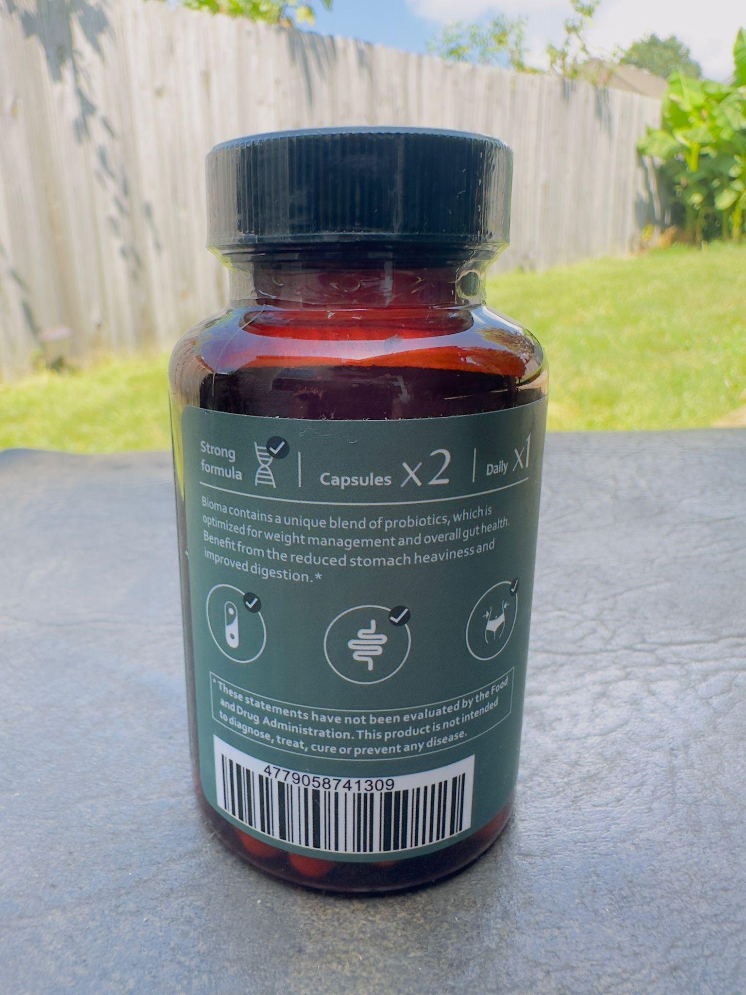 Bioma Quixo 3 Quixao Gut Health Probiotics – Digestive Balance & Immune Support with Beneficial Bacteria (30 Capsules) - Image 4