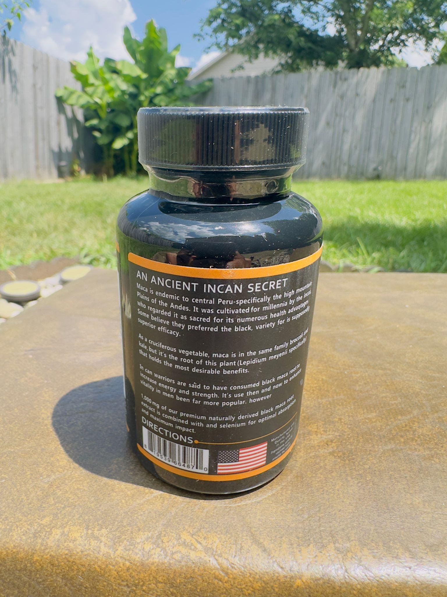 Maca Quixo 3 Quixao Maca Root Capsules – Organic Peruvian Maca Supplement for Energy, Vitality & Daily Wellness Support (60 Capsules) - Image 3