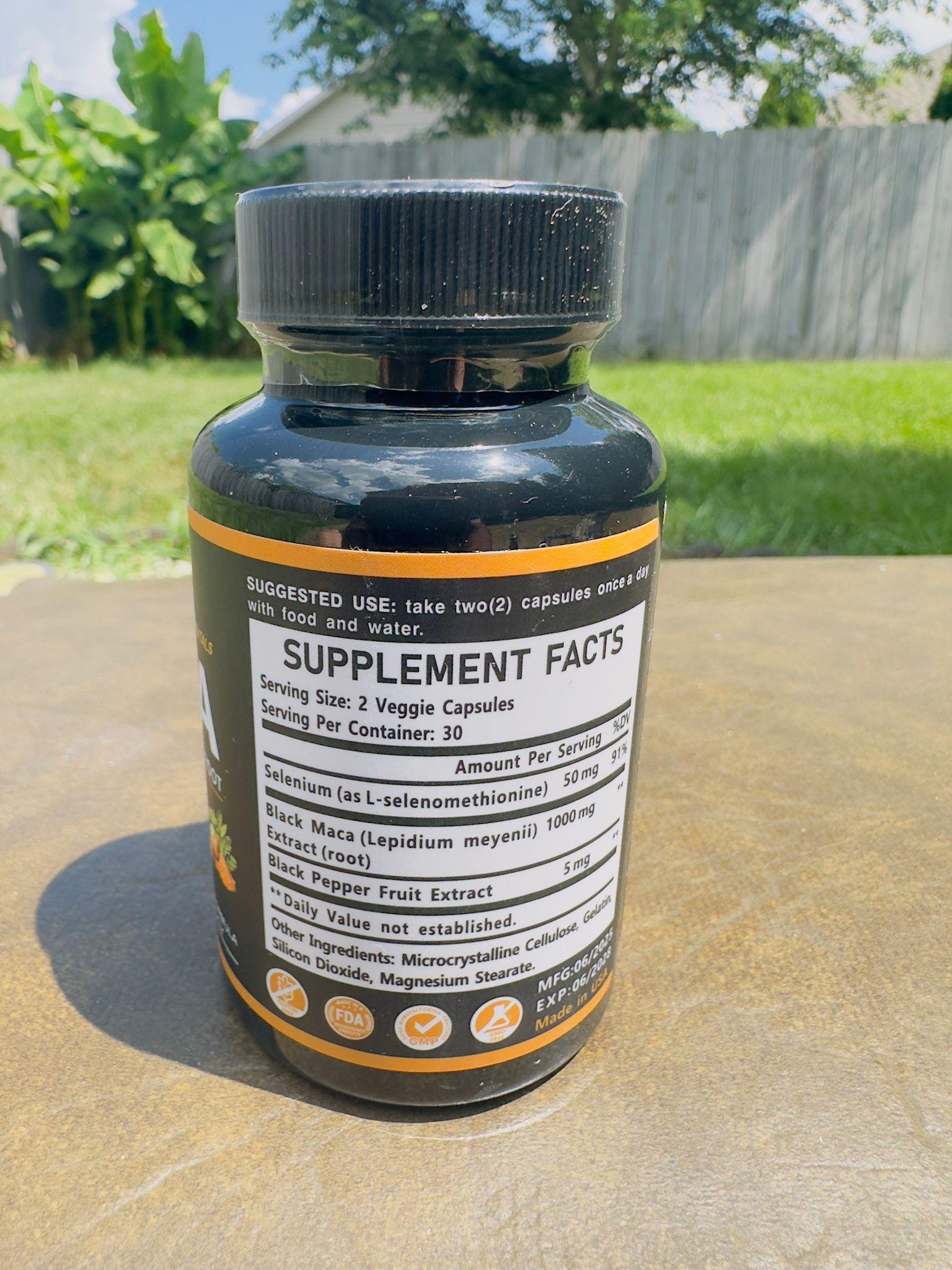 Maca Quixo 4 Quixao Maca Root Capsules – Organic Peruvian Maca Supplement for Energy, Vitality & Daily Wellness Support (60 Capsules) - Image 4