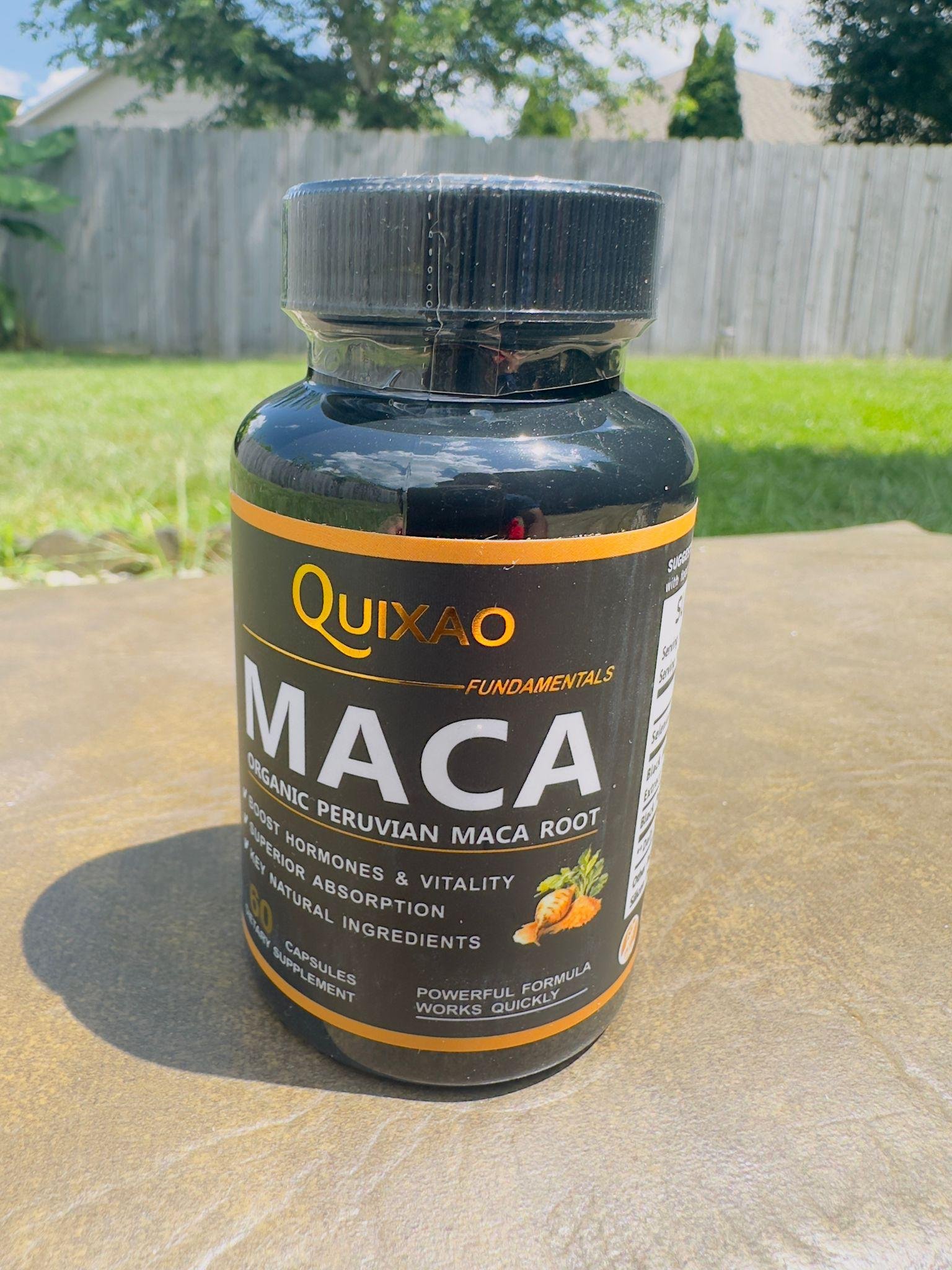 Maca Quixo 5 Quixao Maca Root Capsules – Organic Peruvian Maca Supplement for Energy, Vitality & Daily Wellness Support (60 Capsules) - Image 5