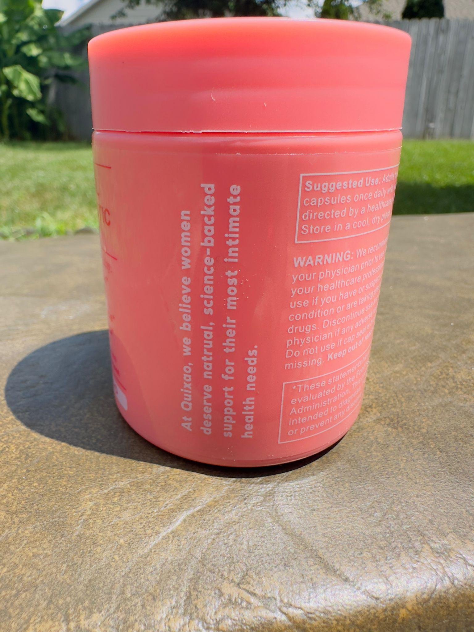 URO Quixo 5 Quixao Probiotics for Women – Vaginal Health & pH Balance Support with Prebiotics and Lactobacillus Blend (60 Capsules) - Image 3